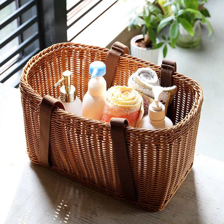 Woven Storage Basket Bowlift