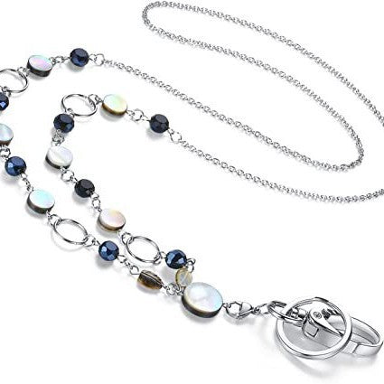 Decorative Beaded Eyewear Lanyard Bowlift