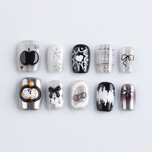 Chic Creative Press-On Nail Set Bowlift