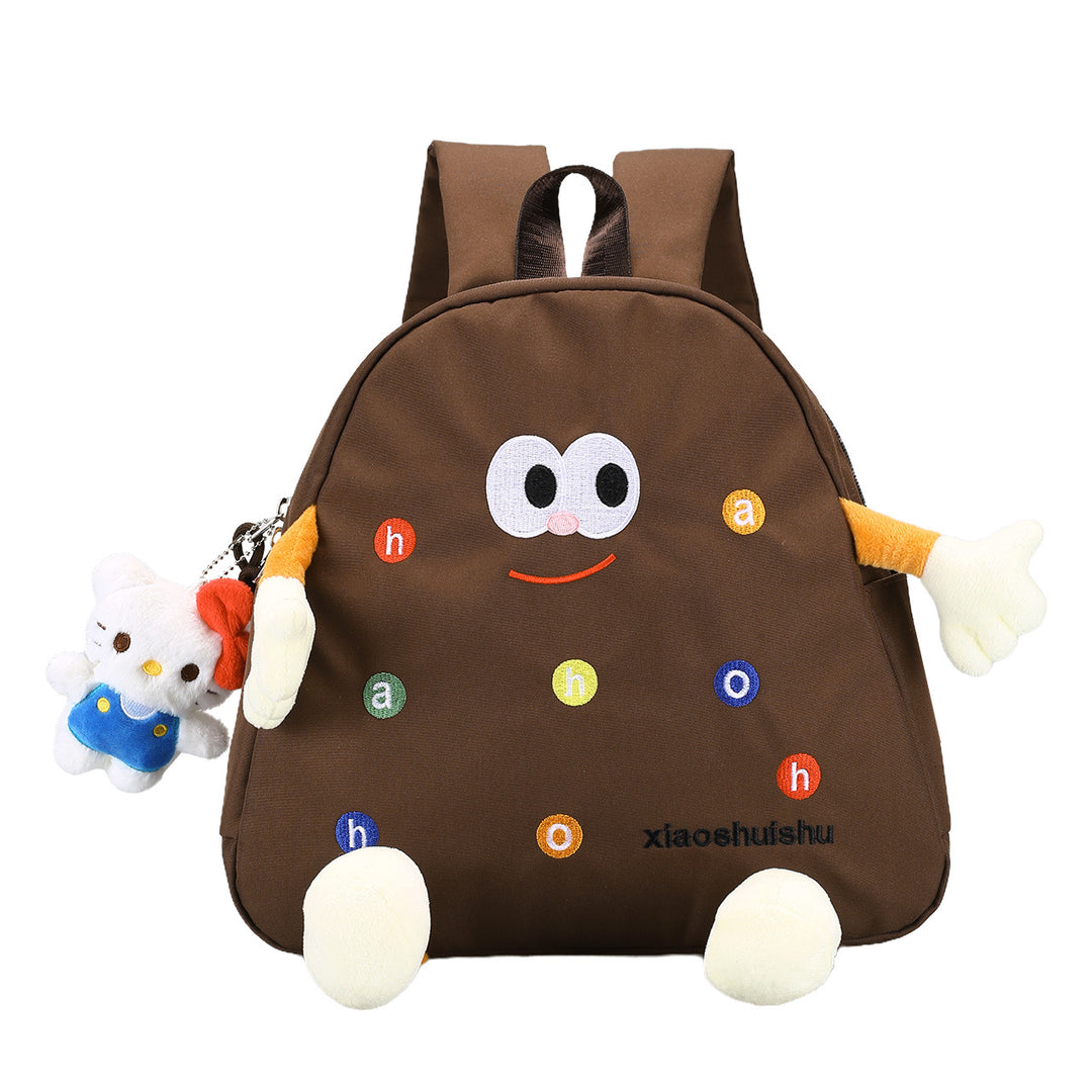 Children's Cute Character Plush Backpack Bowlift