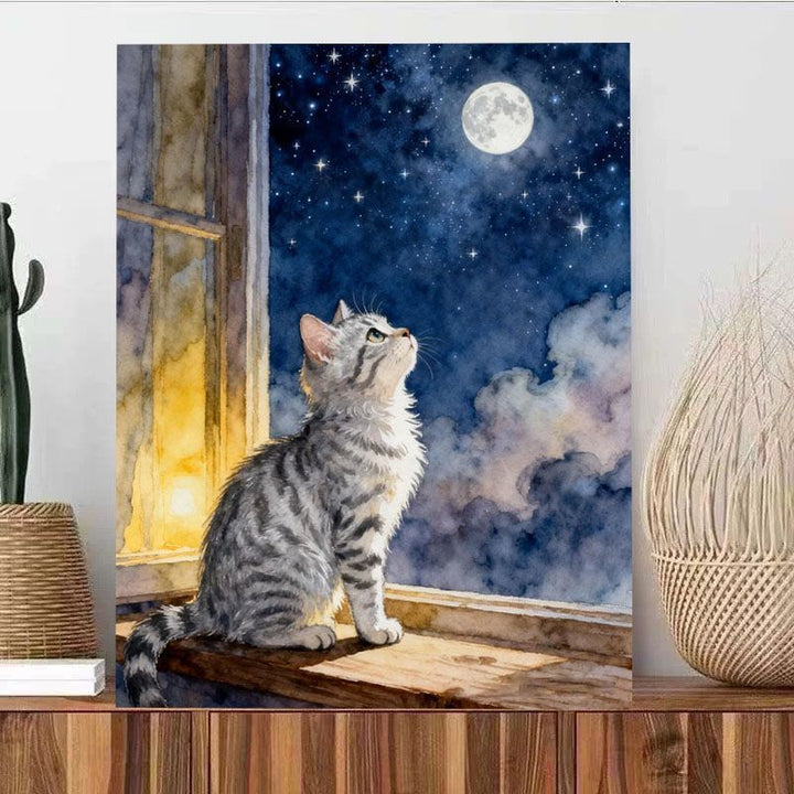 Cat-Themed Wall Art Bowlift