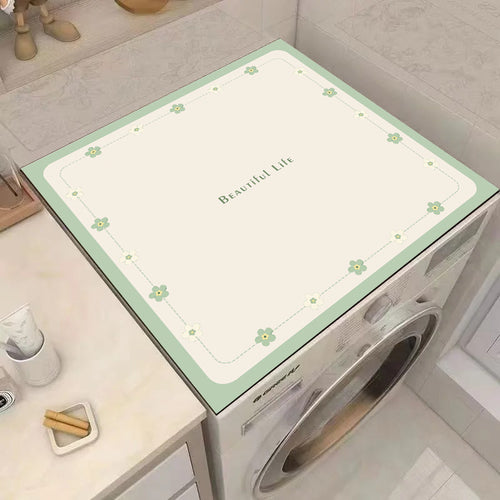 Decorative Laundry Top Mat Bowlift