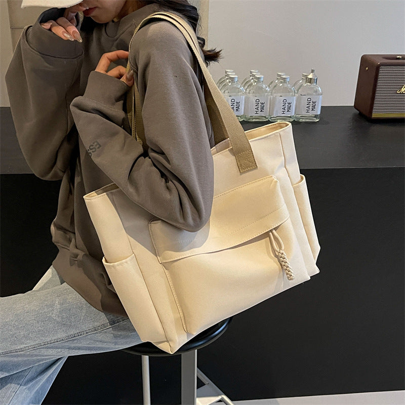 Multi-Pocket Utility Tote Bag Bowlift