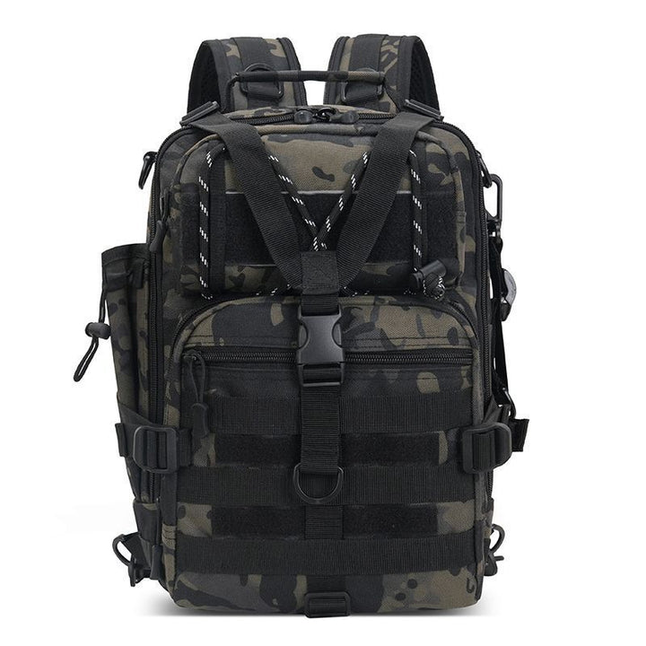 Tactical Backpack With Versatile Compartment Organization Bowlift