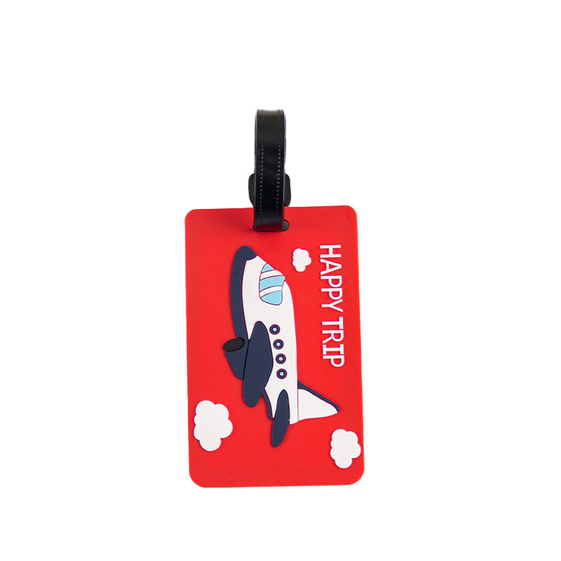 Airplane-Themed Luggage Identifier Bowlift