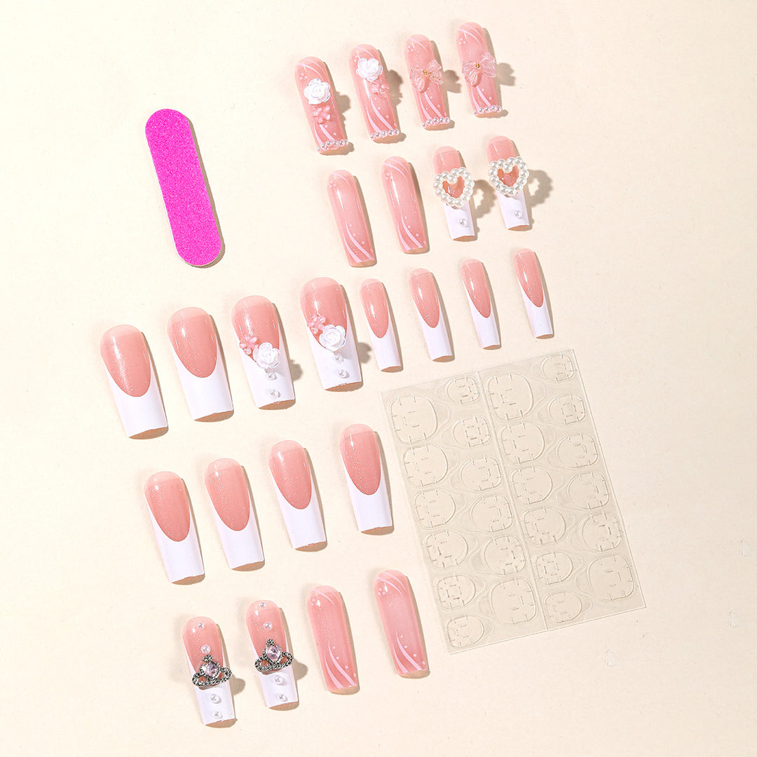 Luxurious Decorative 3D Nail Art Set Bowlift