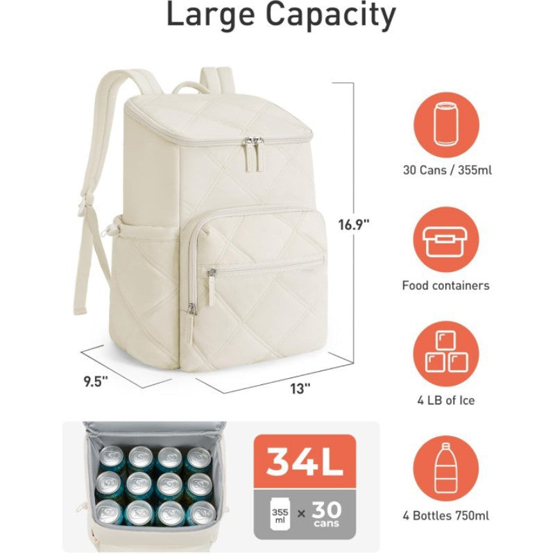 Portrait-format city backpack with multifunctional compartments Bowlift