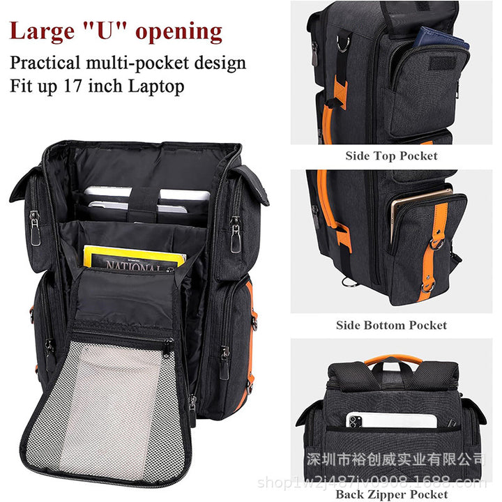 Multi-Functional Outdoor Sports Backpack Bowlift