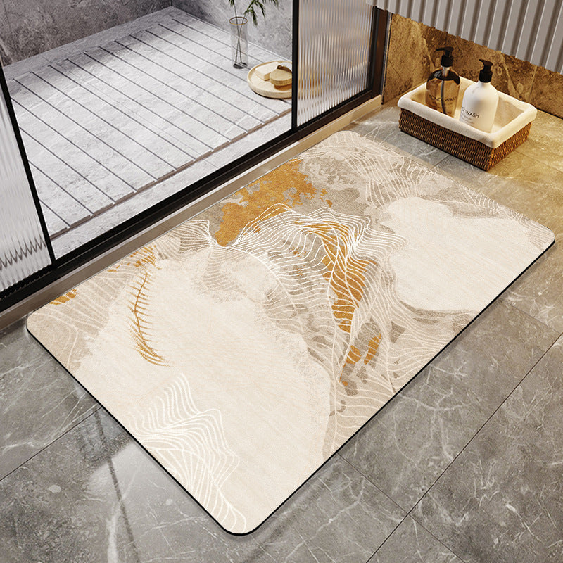 Artistic Bath Mat Bowlift