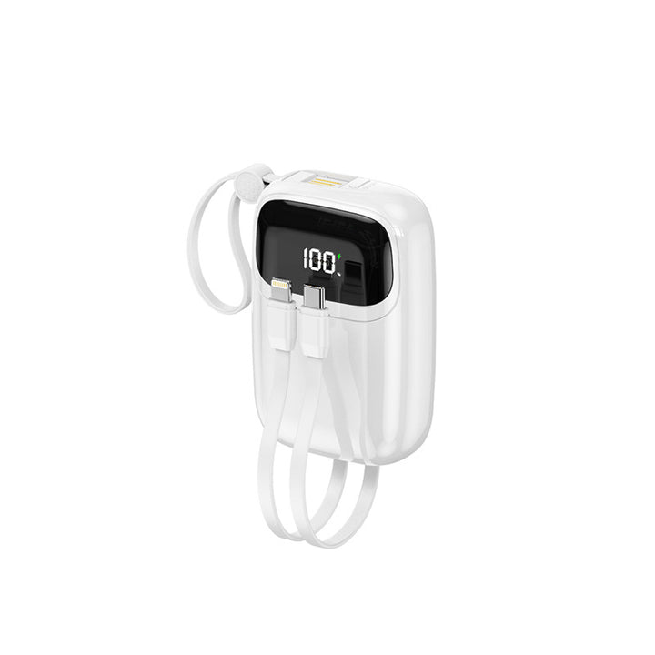 Portable power bank with LED display Bowlift