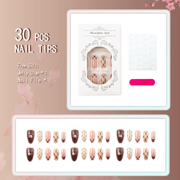 Artificial nails with designs Bowlift