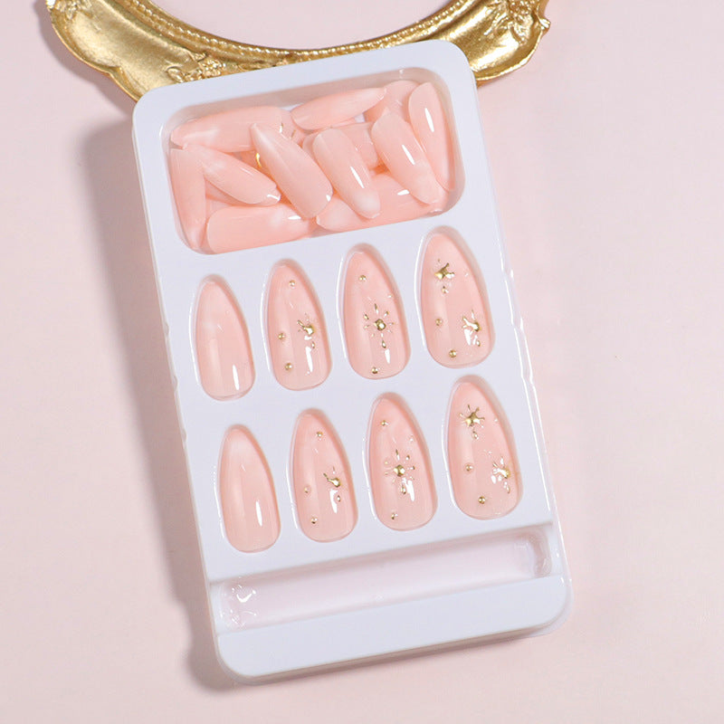 DIY Elegant Press-On Nail Set Bowlift