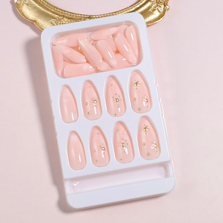 DIY Elegant Press-On Nail Set Bowlift