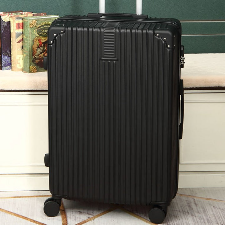 Unisex Rigid Spinner Suitcase with Multi-Directional Wheels Bowlift