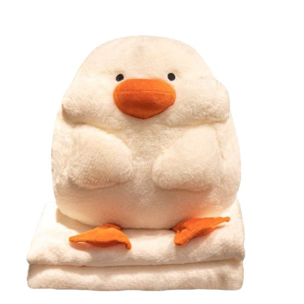 Squirrel-shaped cuddle pillow Bowlift