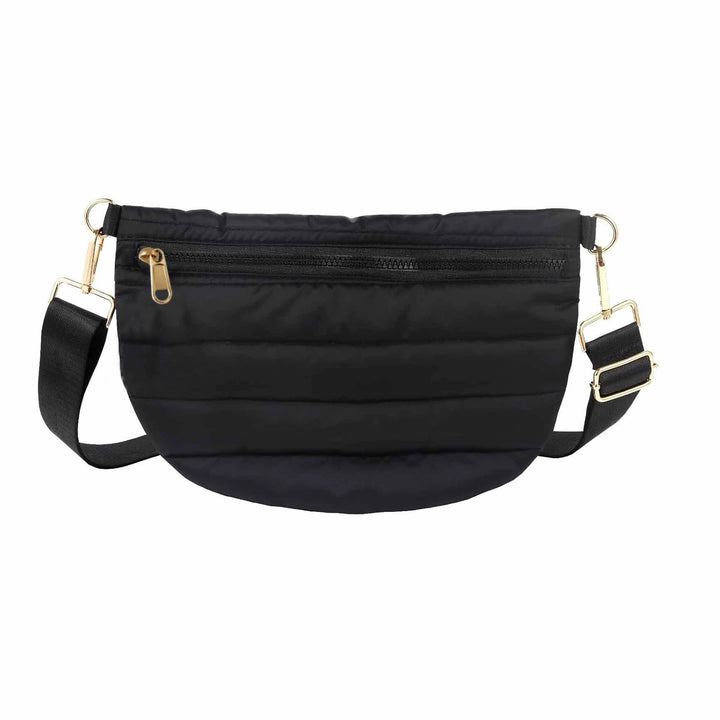 Women stylish shoulder bag with adjustable strap and multiple compartments Bowlift