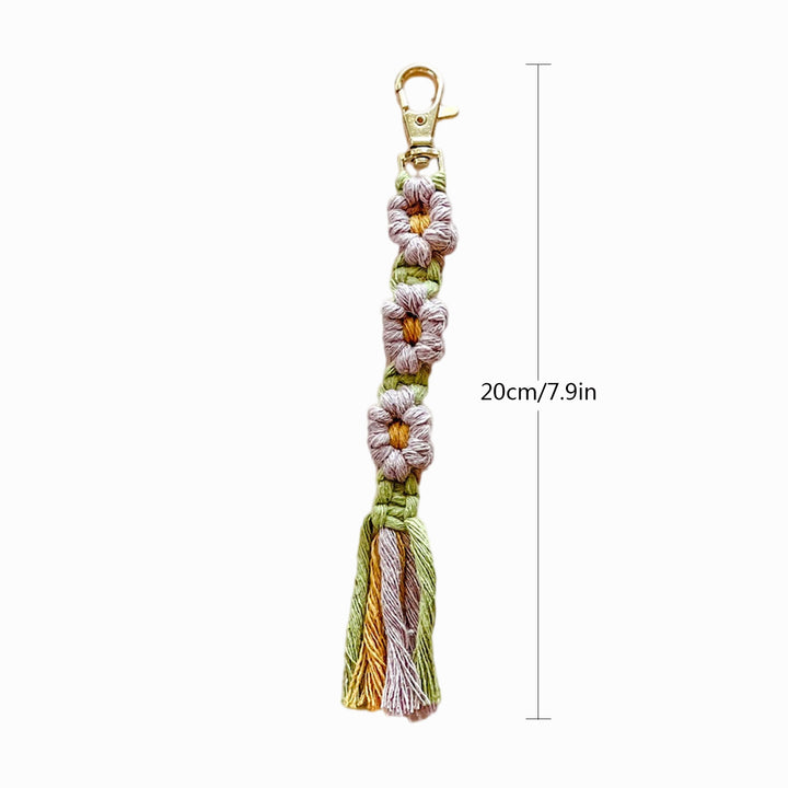 Macrame Tassel Keychain Bowlift