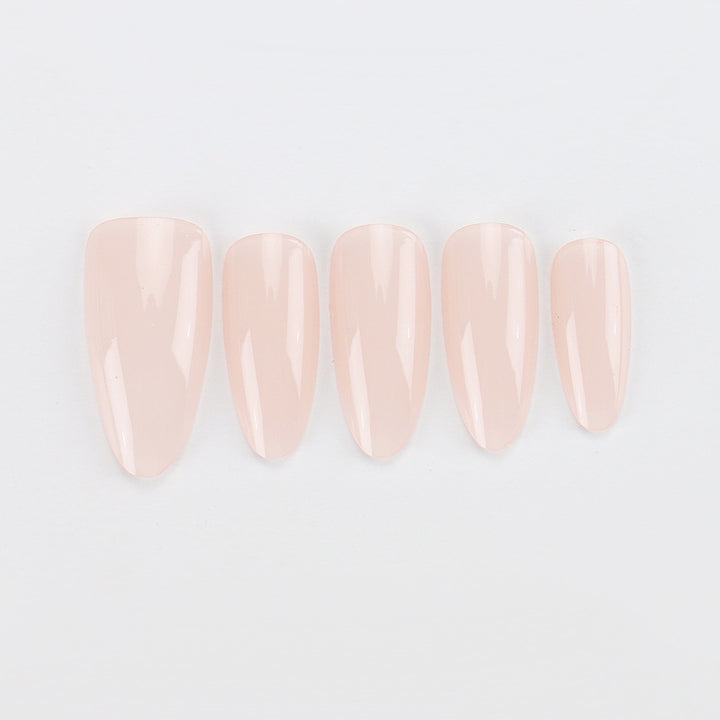 Glossy Stiletto Press-On Nail Extensions Bowlift