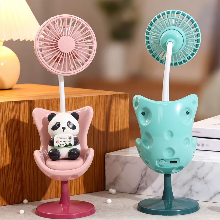 Ladies USB Fan in cute panda design Bowlift