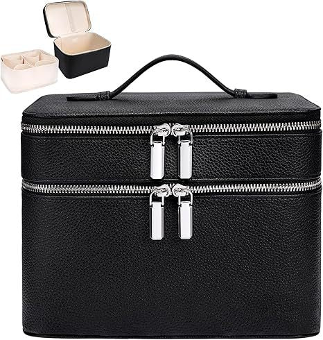 Cosmetic storage case with removable compartments Bowlift