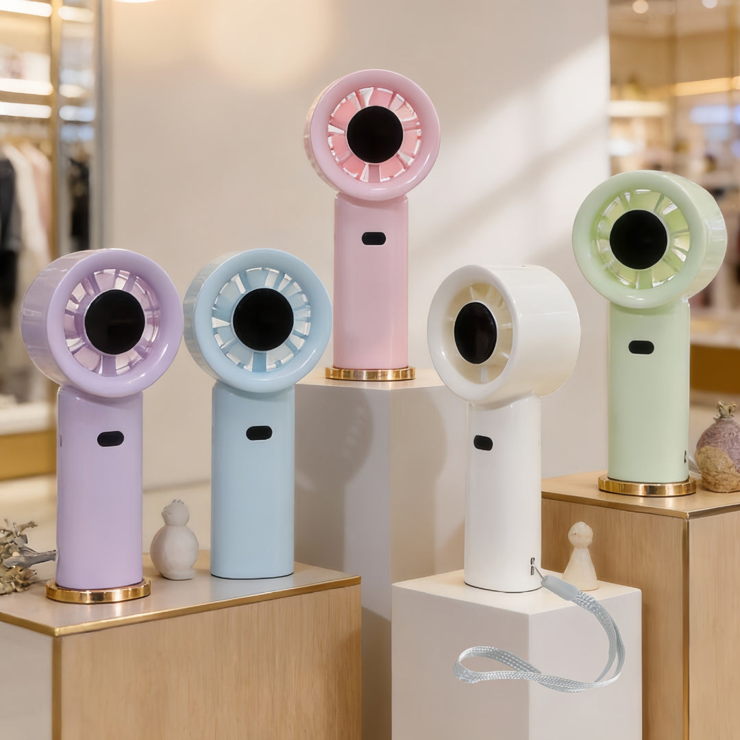 Women Portable Mini Fan with USB Charging Function Bowlift