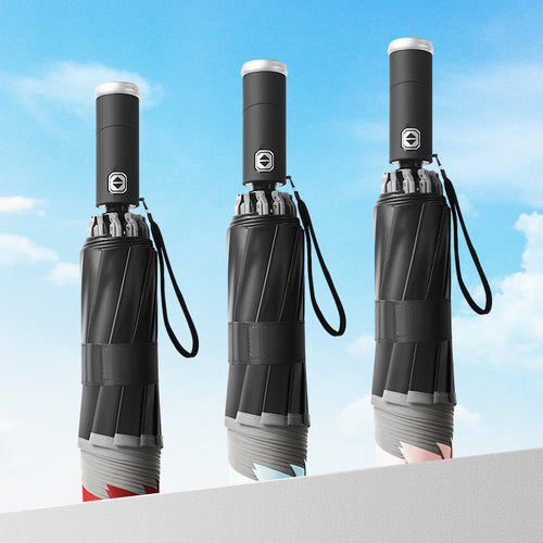 Ladies elegant umbrella with LED light Bowlift