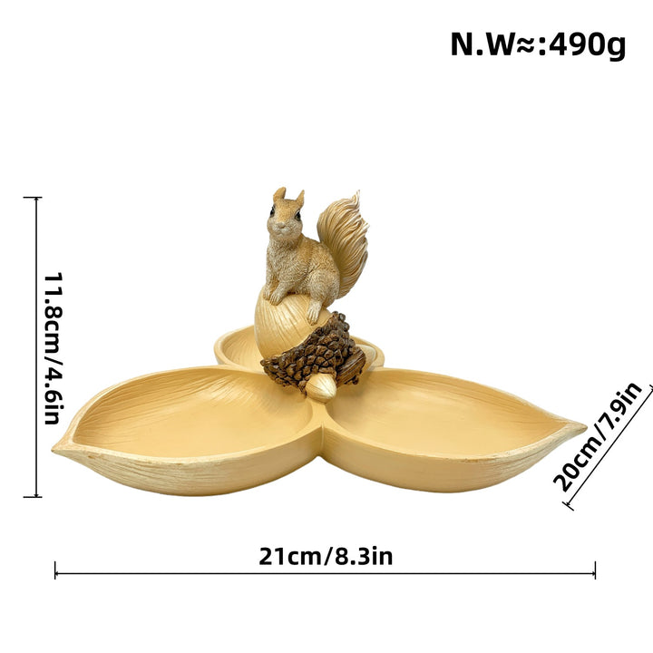 Decorative bowl with squirrel motif Bowlift