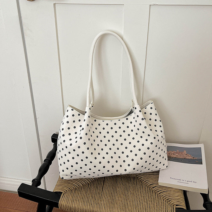 WoChic Polka Dot Shoulder Bag Bowlift