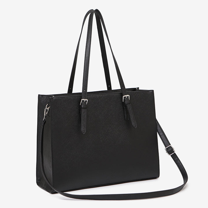 Spacious Multi-Compartment Tote Bag