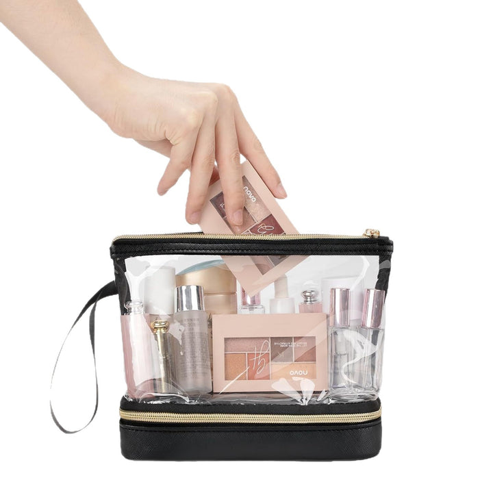 Transparent Cosmetic Organizer Bag Bowlift