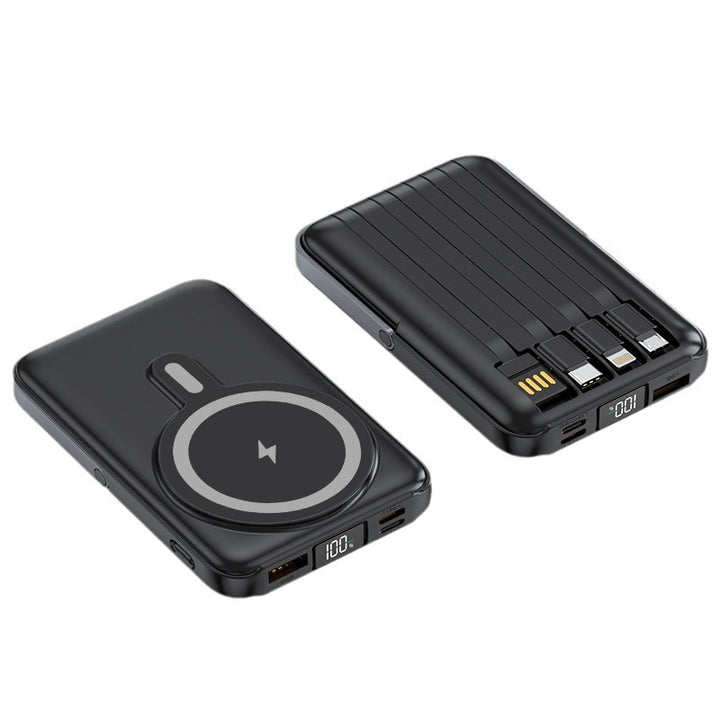 Portable power bank with Magsafe technology by Bowlift