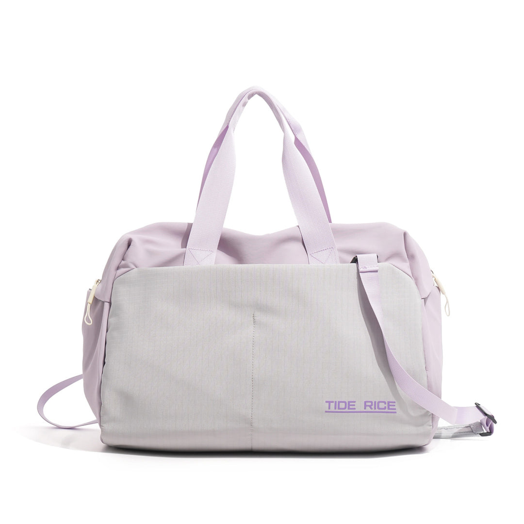 Sporty travel bag with multifunctional compartments Bowlift