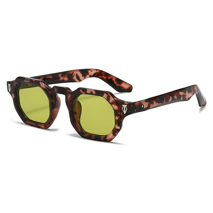 Modern Octagonal Frame Sunglasses Bowlift