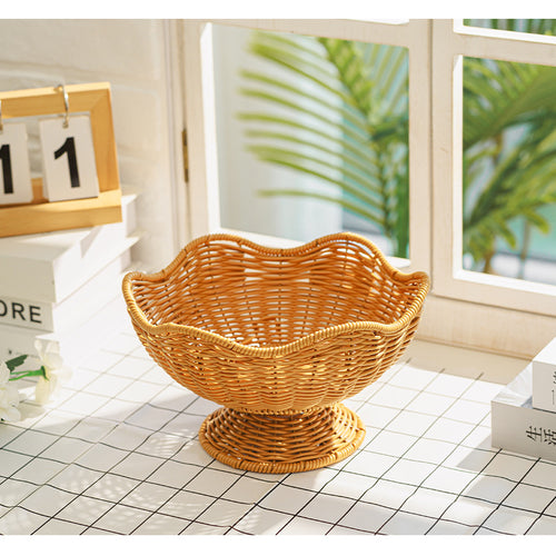 Decorative Artisan Woven Centerpiece Bowlift