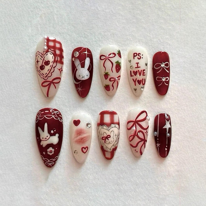 Themed Nail Art Extensions Bowlift