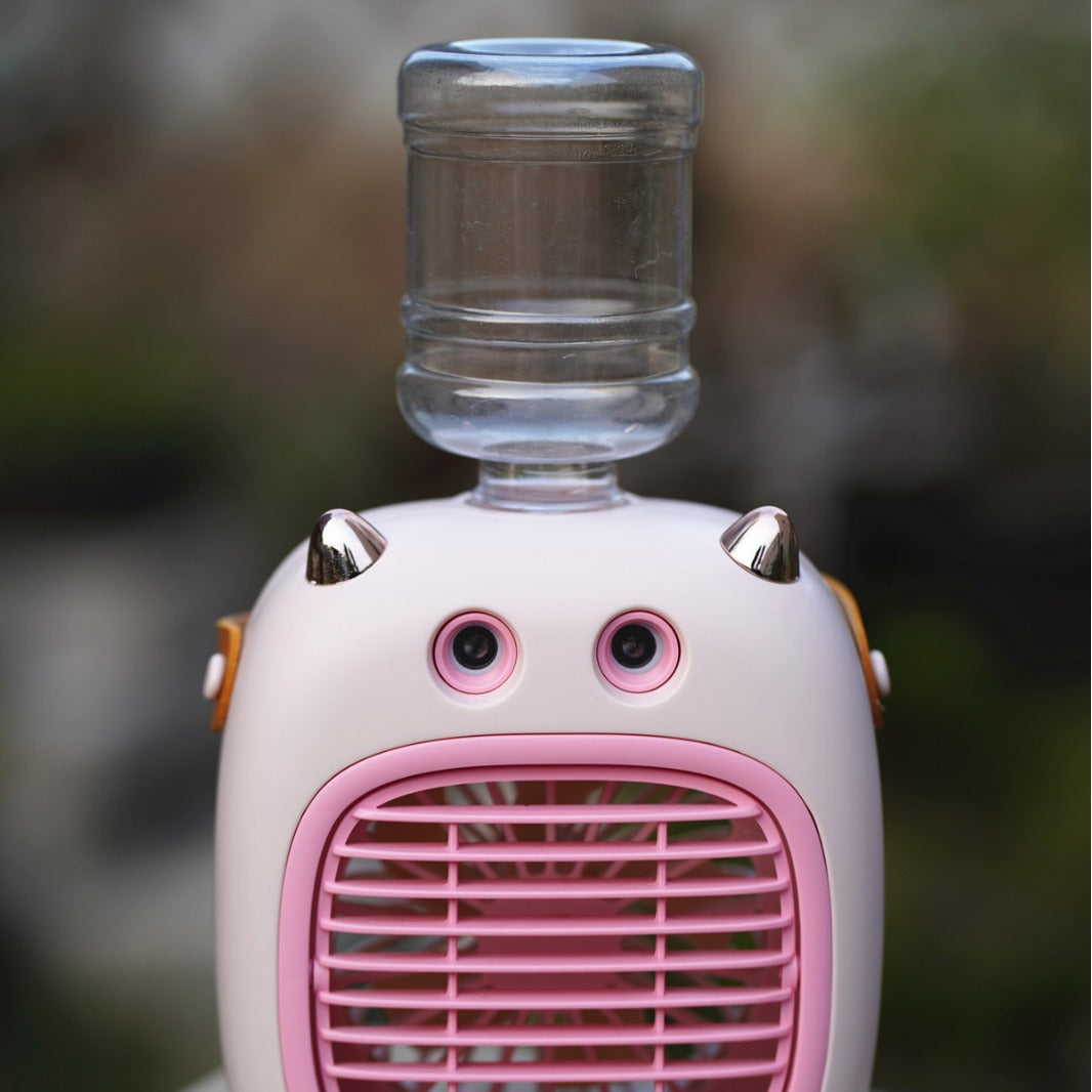 Unisex Portable Mini Fan with Creative Animal Design Bowlift