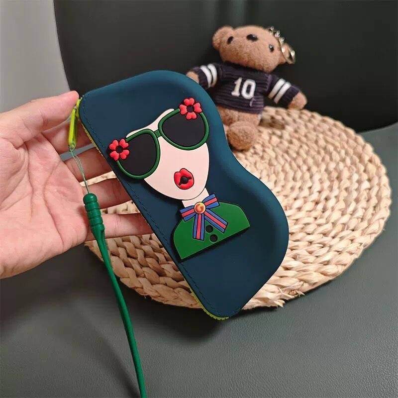 Artistic Print Zippered Pencil Case Bowlift