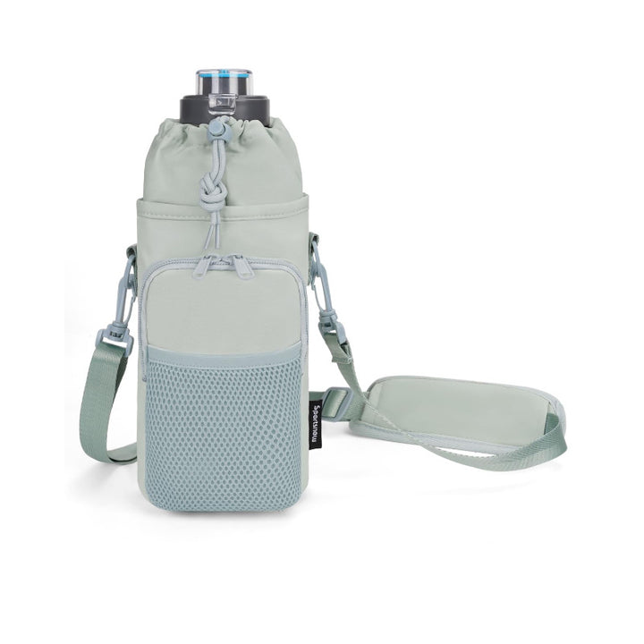 Unisex Water Bottle with Portable Net Bag Bowlift