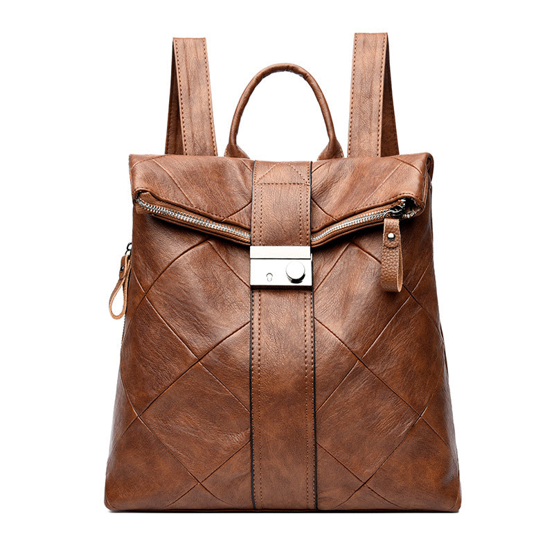 Chic Textured Backpack Bowlift