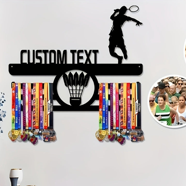 Customizable Badminton Wall Art
