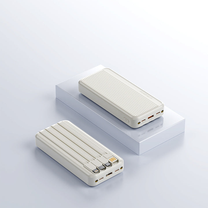 Multifunctional power bank with intelligent charging display Bowlift