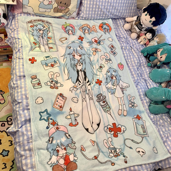 Animated Character Fleece Blanket