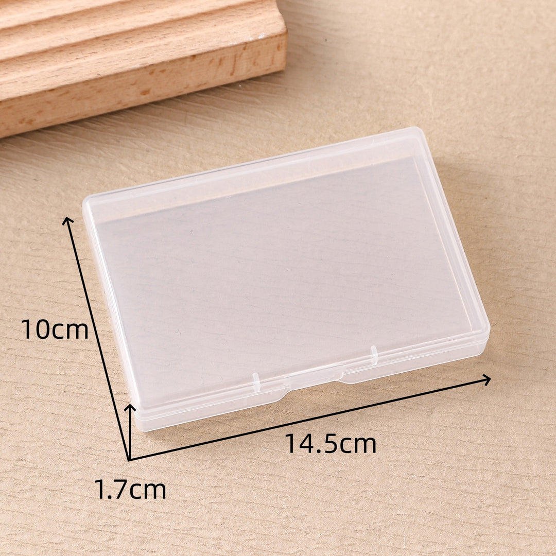 Compact Clear Pill Storage Case Bowlift
