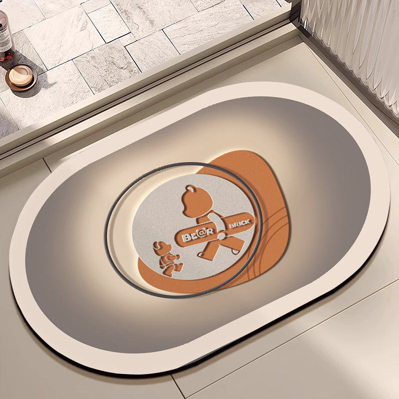 Cozy Comfort Bathroom Mat Bowlift