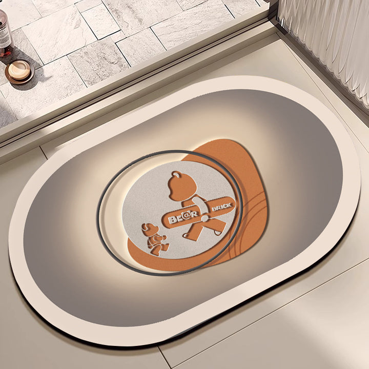 Cozy Comfort Bathroom Mat Bowlift