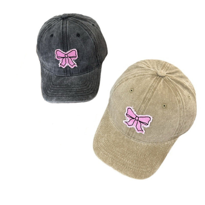 Women's Vintage-Inspired Graphic Baseball Cap Bowlift