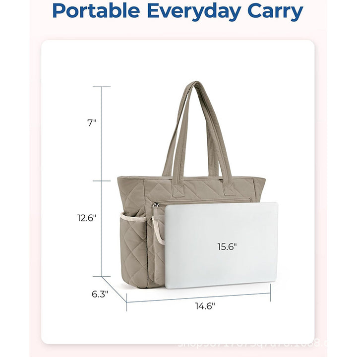 Elegant and Practical Shoulder Bag with Insulated Compartments Bowlift