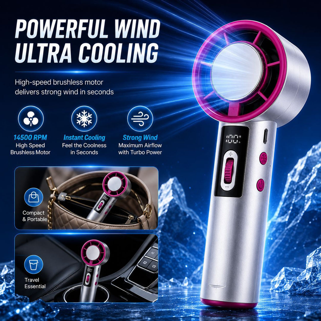 Women Portable Fan Bowlift
