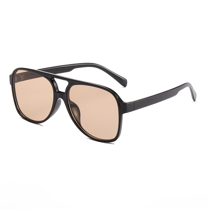 Women's fashionable square sunglasses with wide frame Bowlift