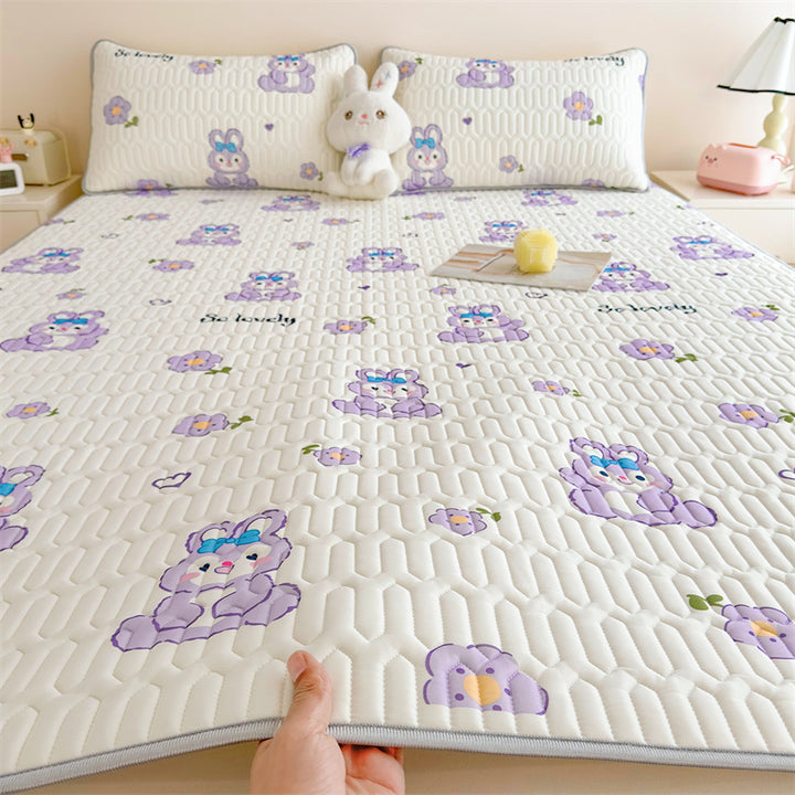 Playful Rainbow Mattress Protector